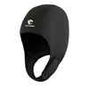 Adults 2mm Neoprene Head Cover Warm Cold-proof Sunscreen Anti Jellyfish Protective Diving Surfing Snorkeling Winter Swimming Cap 2