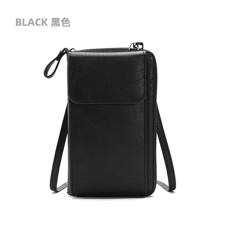 Fashion Ladies Small Crossbody Messenger Bags Women Shoulder Bag Phone Wallet Mini PU Leather Card Holder Female Purse