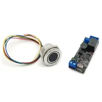 R503 Circular Round RGB Ring Indicator LED Control DC3.3V MX1.0-6Pin Capacitive Fingerprint Module Sensor Scanner, 19Mm 2