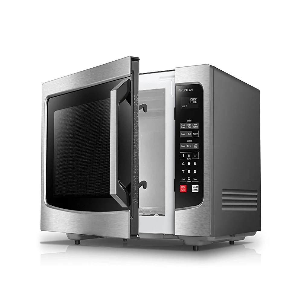 Toshiba 1.6 Cu ft Microwave with Inverter Technology, Stainless Steel
