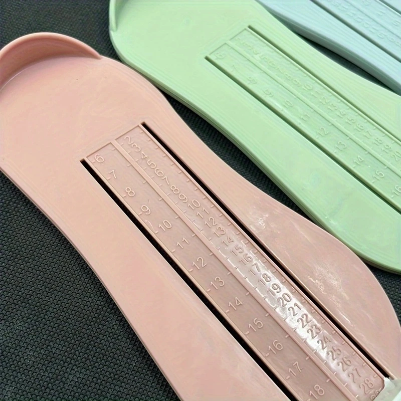 Fußmaß für Baby-/Kind-Schuhbeschläge, Messgerät, Kinder-/Säuglingsfußmaß, Schuhgrößen-Messlineal_voghion.com