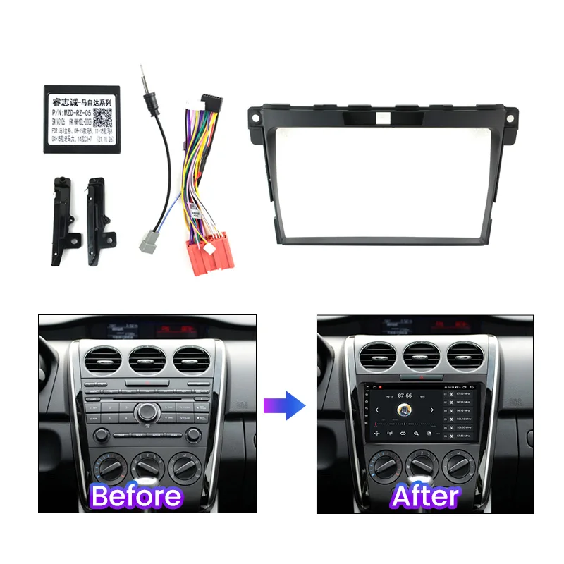 MEKEDE  CX-7 2008-2015    ġ DVD, GPS, mp5, ȵ̵ Ƽ̵ ÷̾, 2din, 9 ġ