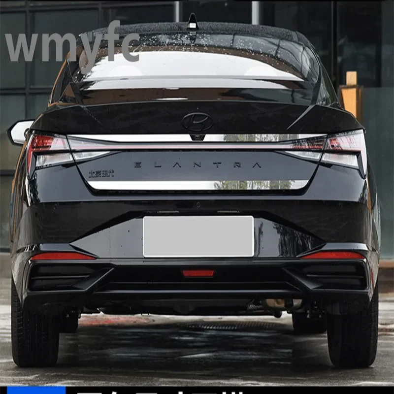 

1 шт., крышка багажника из нержавеющей стали для Hyundai Elantra 2021 2022 2023