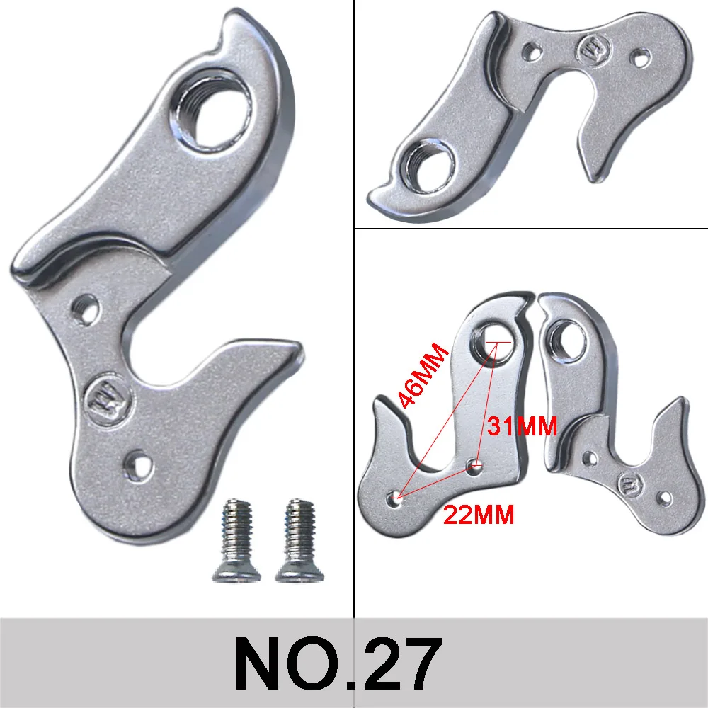 1pc Universal Legierung MTB Rennrad Schaltwerk Aufhänger Racing Radfahren Mountainbike Rahmen Hinten Getriebe Schwanz Haken Adapter Teile – Detail 16