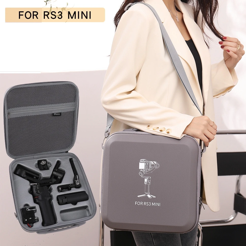 

Storage Case for DJI RS3 Mini Storage Carrying Bag Handheld Portable Suitcase Shockproof EVA Case for DJI RS 3 Mini
