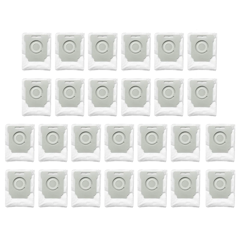 

26Pack Vacuum Bags For Irobot Roomba I7 I7+ E5 E6 I3 Series Clean Base Automatic Dirt Disposal Vacuum Bags Parts