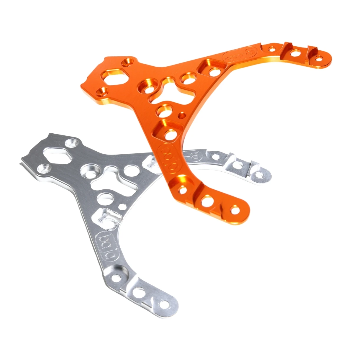 GTBRacing Metallverstärkte Vordere Obere Plattenstützarm für 1/5 RC Benzin-Auto HPI km Baja 5B SS 5T 5sc Teil