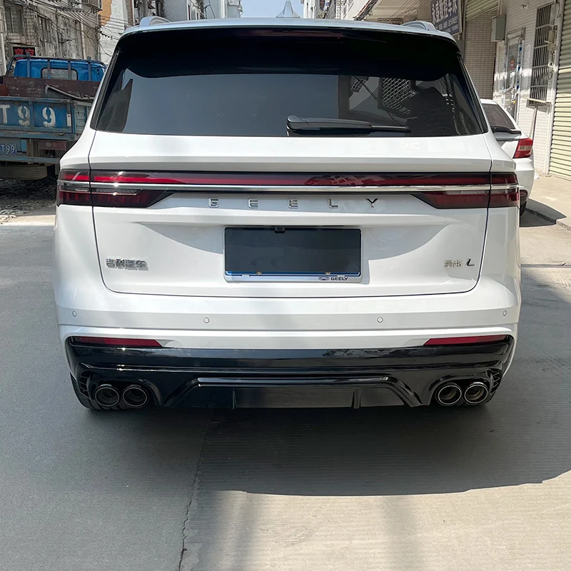 Geely Xingyue L Monjaro 2019-2023 자동차 리어 범퍼 디퓨저 스플리터 립 스포일러 Monjaro 튜닝 외장 바디 키트 액세서리