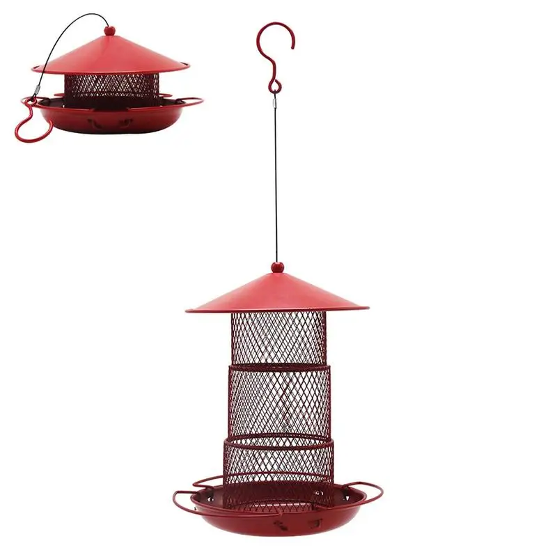 

Bird Feeder For Wild Birds Outdoor Birds Feeders 3-Layer Wild Bird Feeders Hangings Wild Bird Feeder Outdoor Birds Feeders For