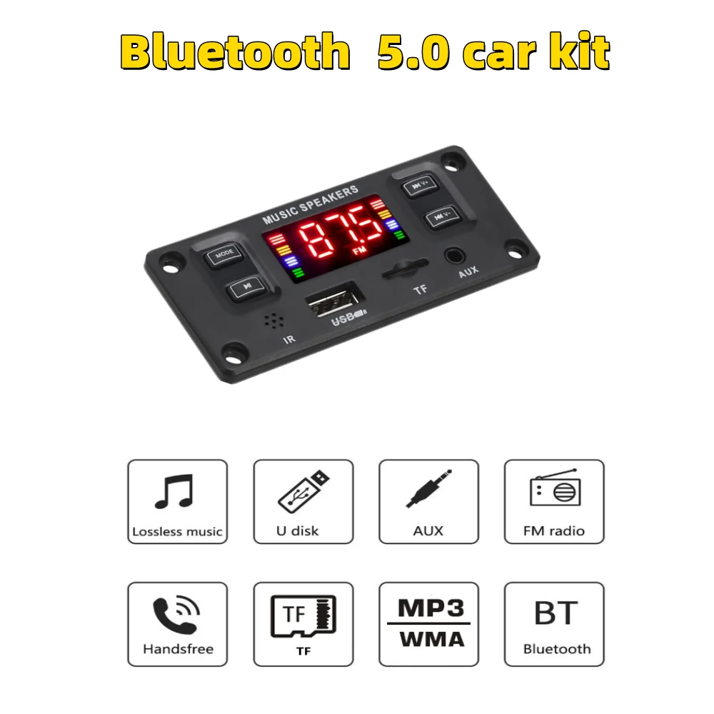 2*60W Power Subwoofer Bluetooth Amplifier Board Sound Class D Home