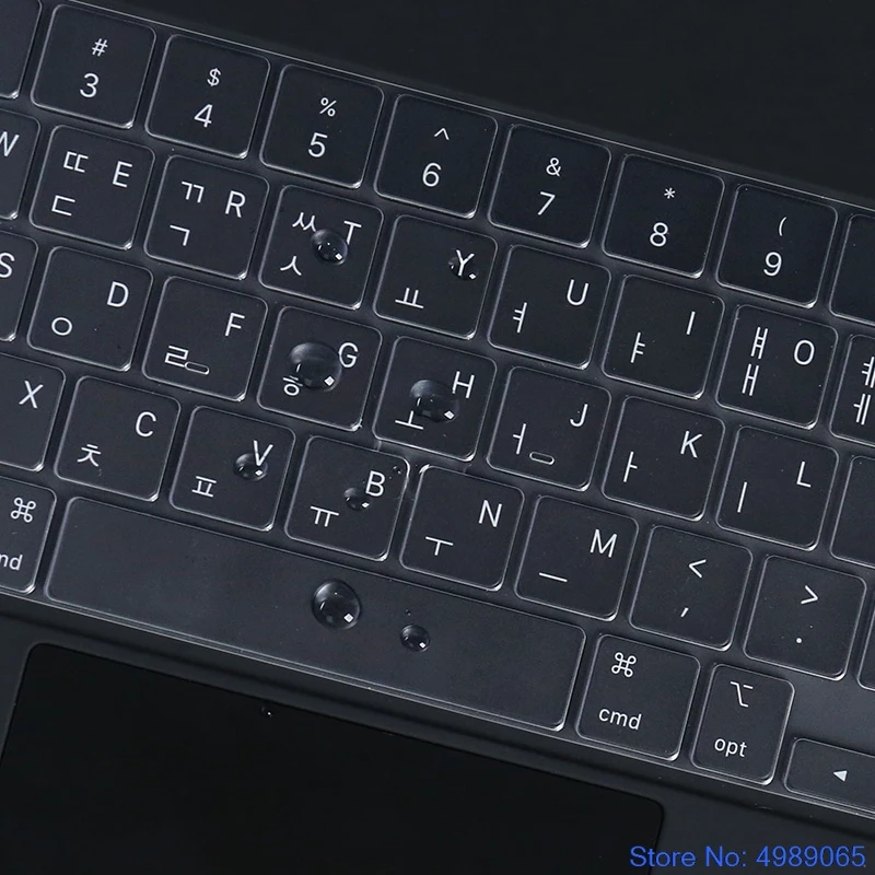 Euro US for Apple Magic Keyboard iPad Pro 12.9 / iPad Pro 11 Pro11 TPU Keyboard Cover Protector Skin
