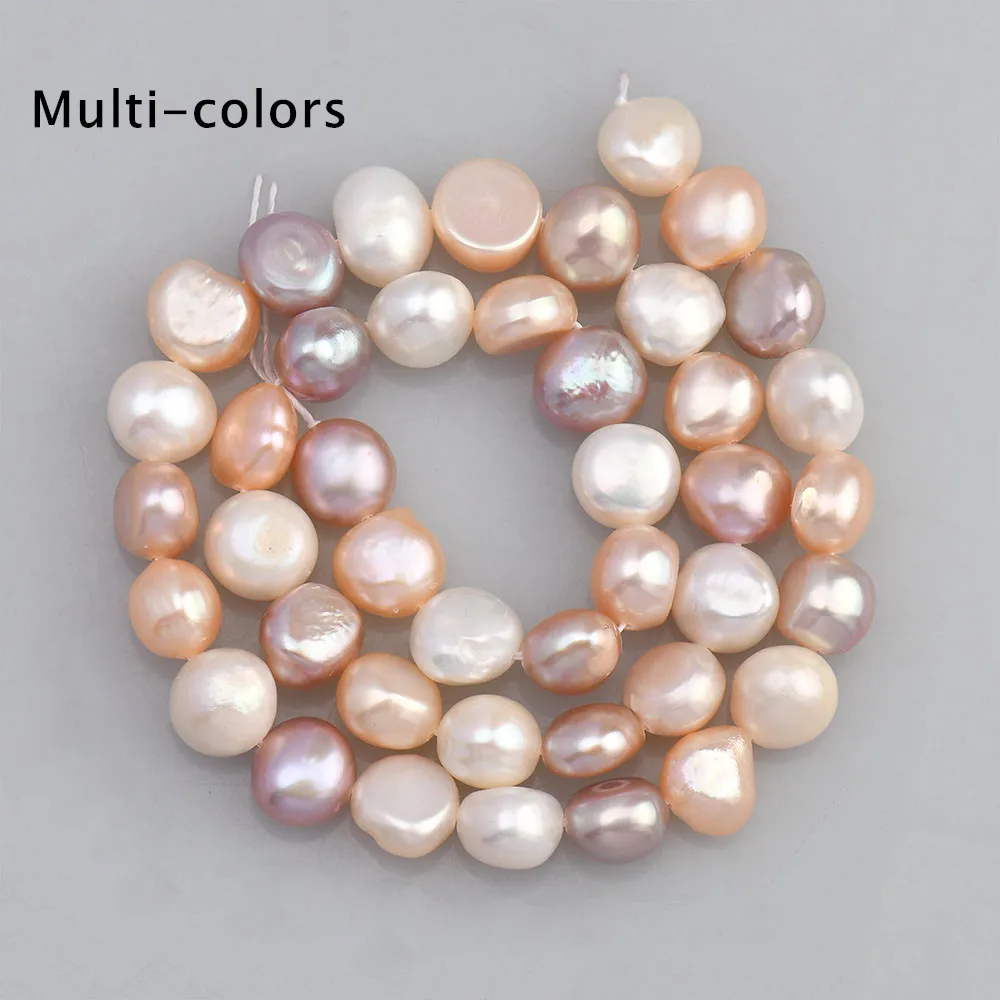 Perle Baroque D'eau Douce Naturelle 11-14mm Grade N35 - Pour Création De Bijoux, Sans Monture
