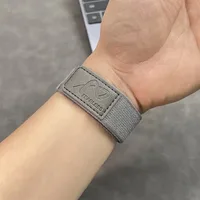 Bracelet en nylon et cuir pour Apple Watch Ultra 3/2/1 49mm 11 10 46mm 42mm Confortable IWatch 9 8 7 6 5 4 SE3 45/44/41/40mm 2