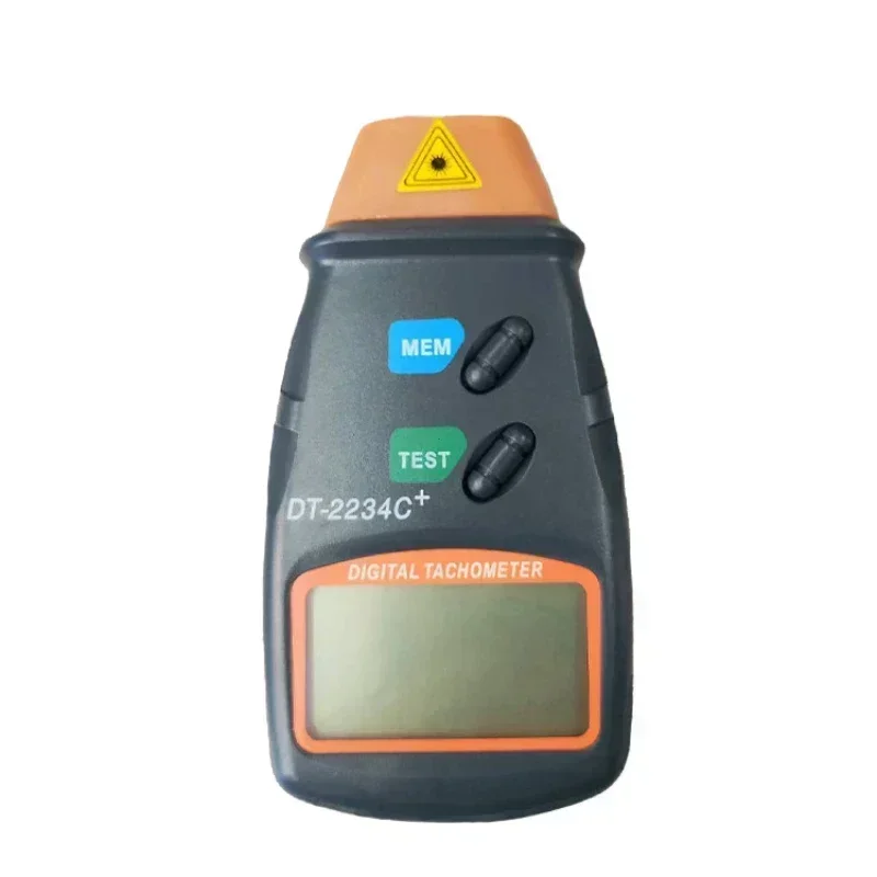 Dt2234C Digital Laser Tachometer Rpm Meter Non-Contact 2.5RPM-99999RPM Lcd Display Speed Meter Dt2234C Tester Speed 1Pcs engine tachometer tachometer gauge tachometer meter