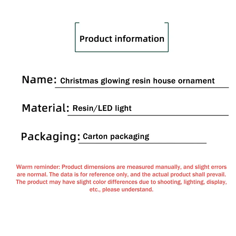 Mini LED Christmas Village Houses Building Xmas Winter Village Town Buildings Collection Home Indoor Room Decoration Xmas Gifts