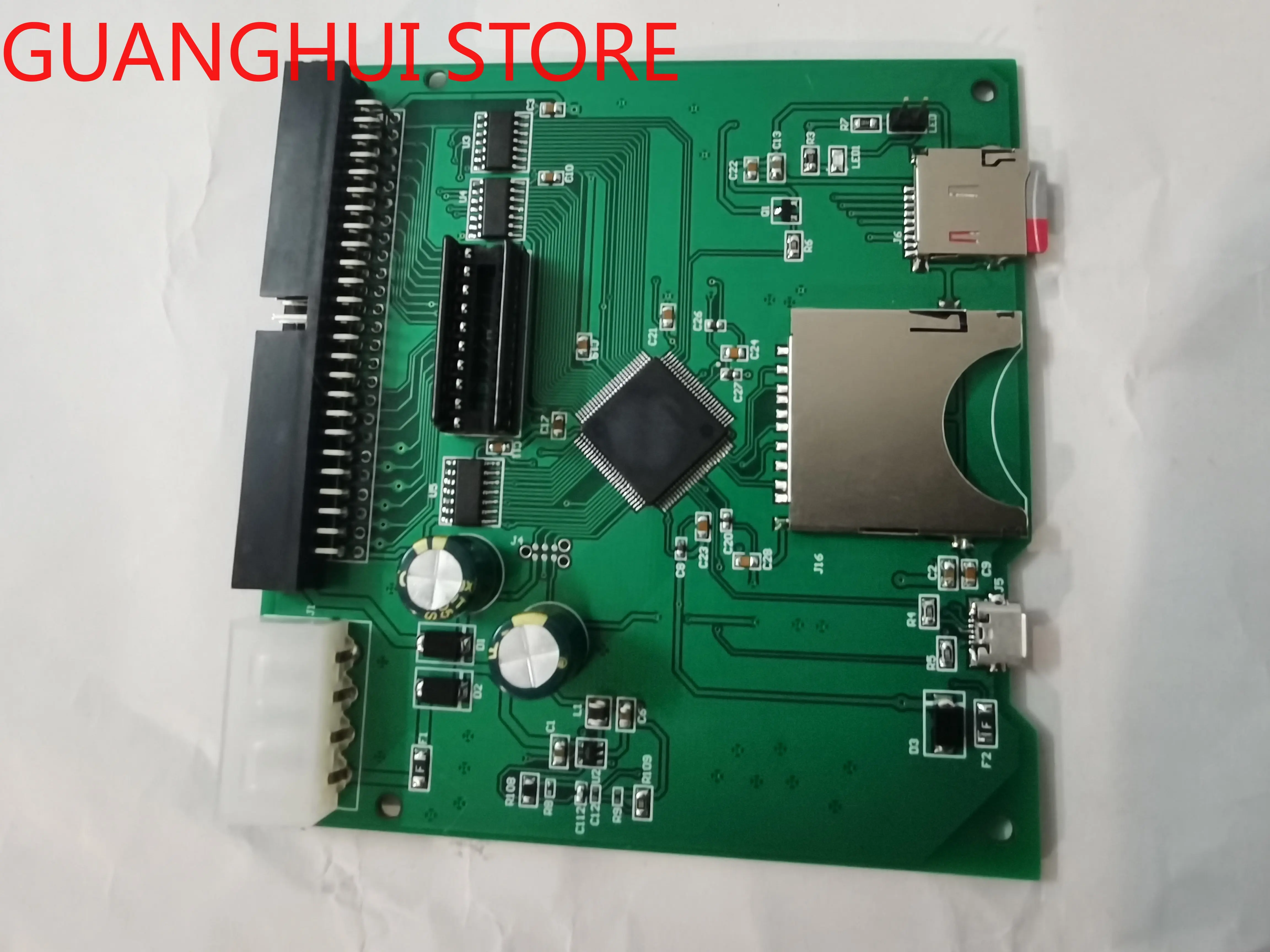 

SD Card Replaces Old-fashioned SCSI50-pin Hard Disk Circuit Board SCSI Hard Disk 50pin 3.5 SCSI