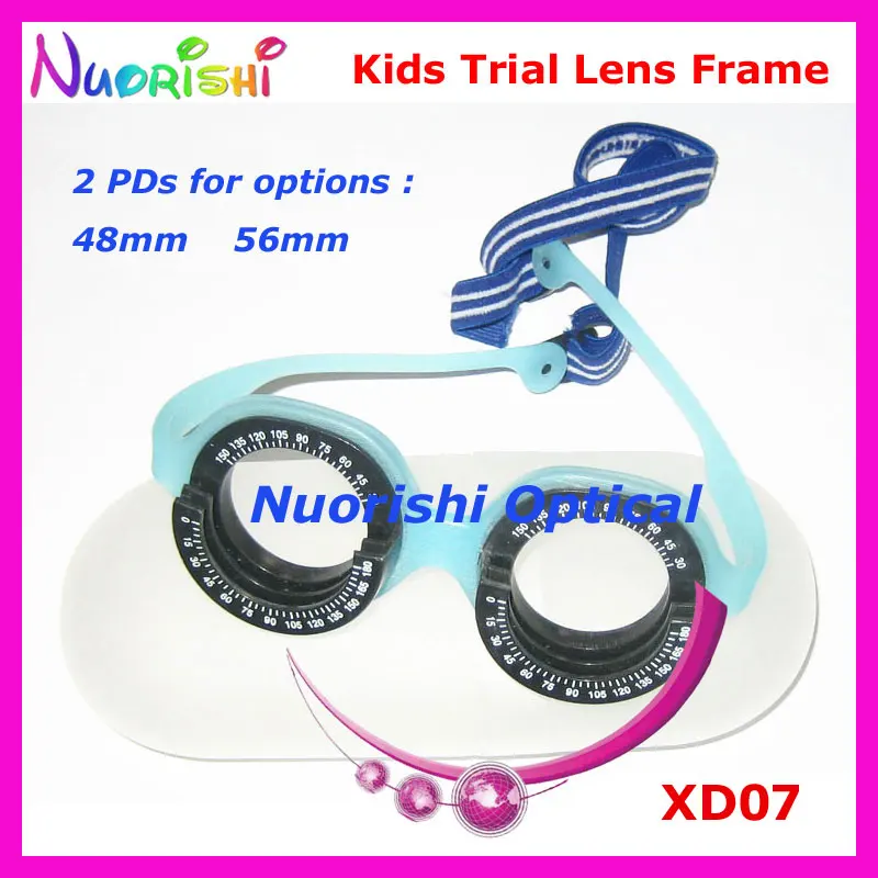 XD07 Kids Professional Optometry Vision Test Optical Trial Lens Frame For Children Only 23g