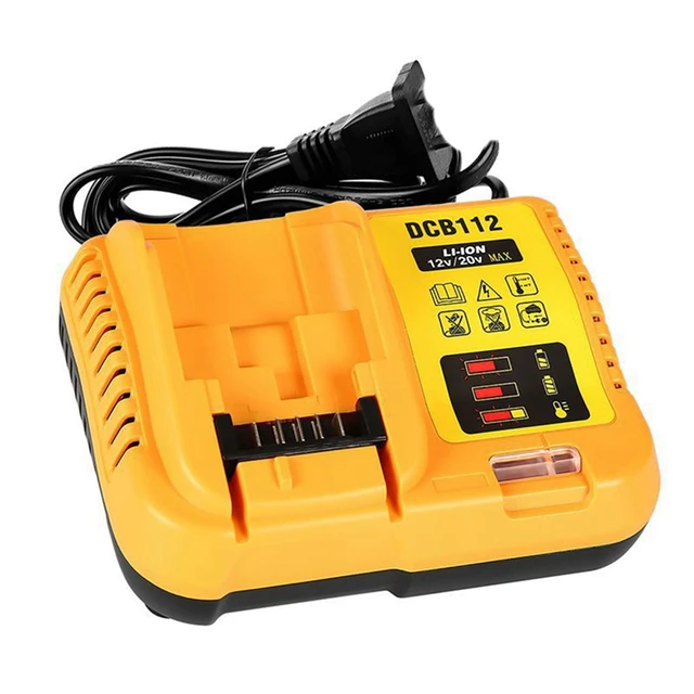 Dewalt 20v Max Lithium Dewalt Dcb112 Charger Lights DCB112 Li-ion