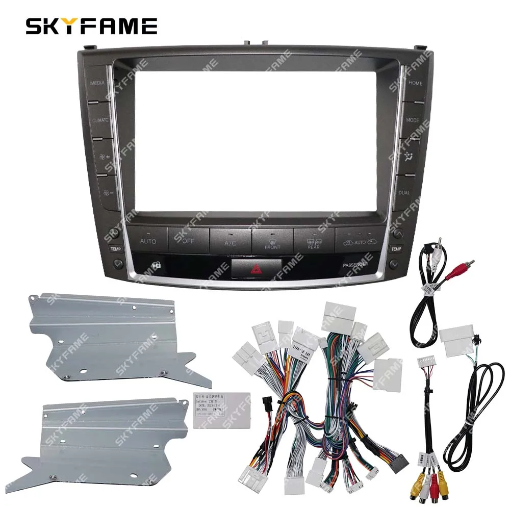 SKYFAME-adaptador de Fascia do quadro do carro,