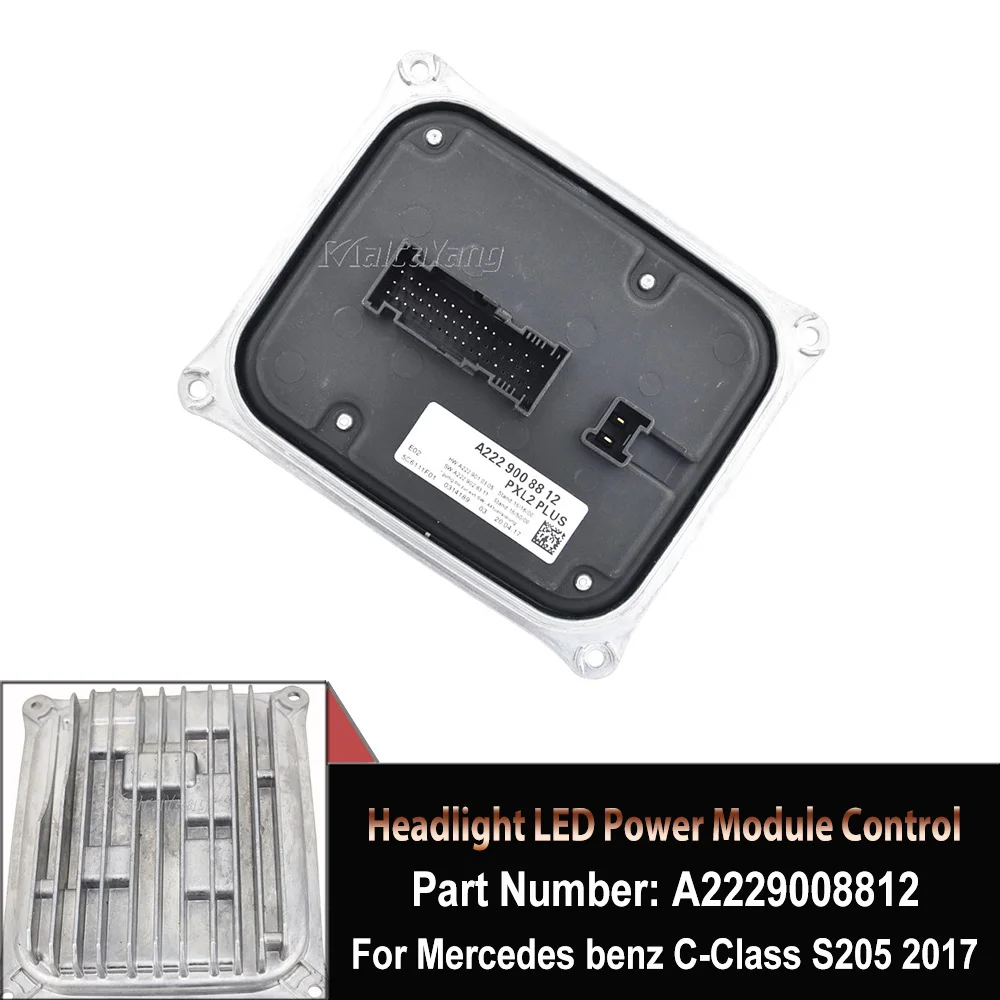 

Headlight LED Power Module Control Unit For Mercedes Benz S Class W222 W213 W238 2017 A2229008812 Car Accessories