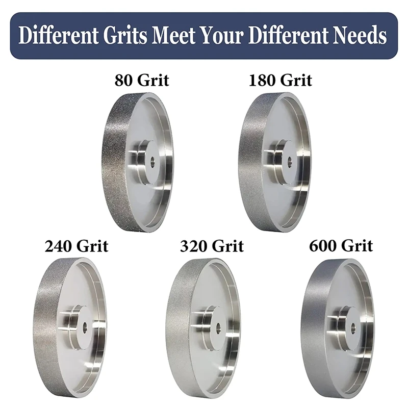 CBN Grinding Wheel 6Inch Dia X 1Inch Wide With 1/2Inch Arbor Diamond Grinding Wheel For Sharpening HSS grinding disc,abrasive wheel,grinding wheel