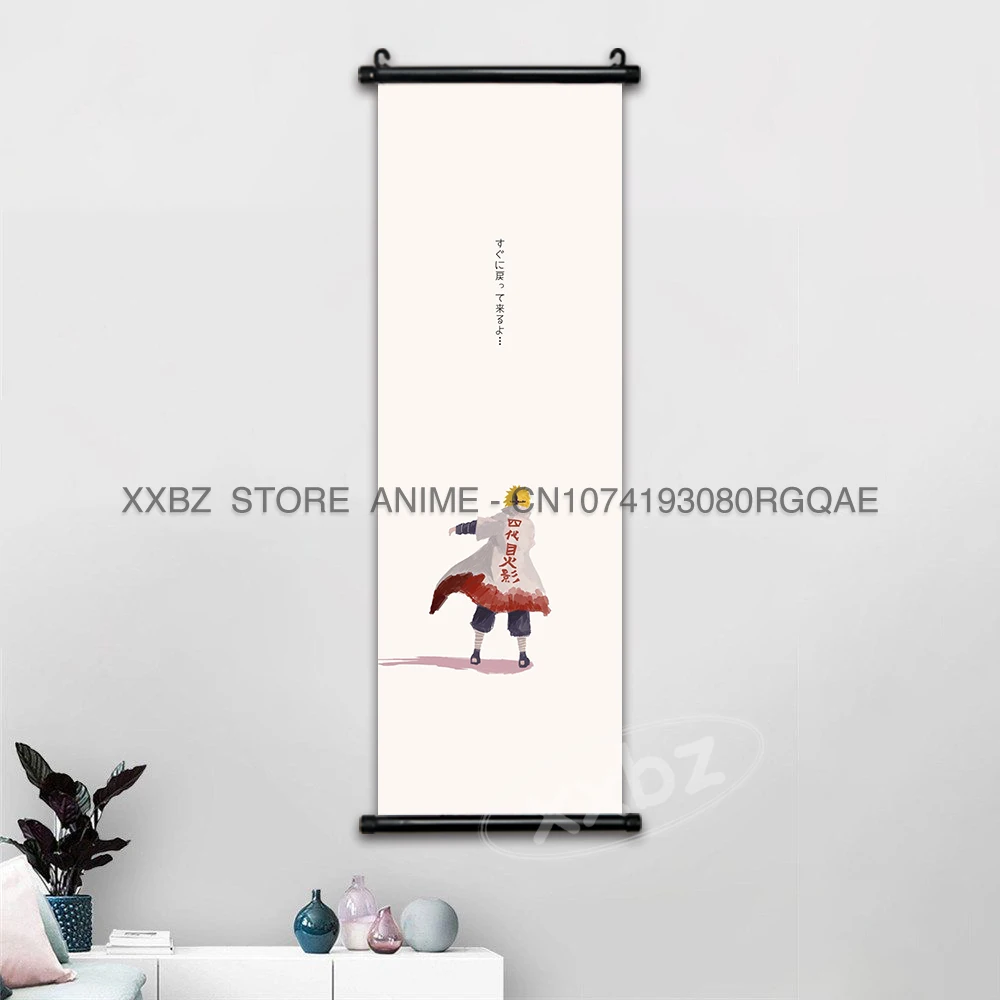 Ninja Legends Anime Wall Art: Uchiha and Kakashi Decorative Canvas
