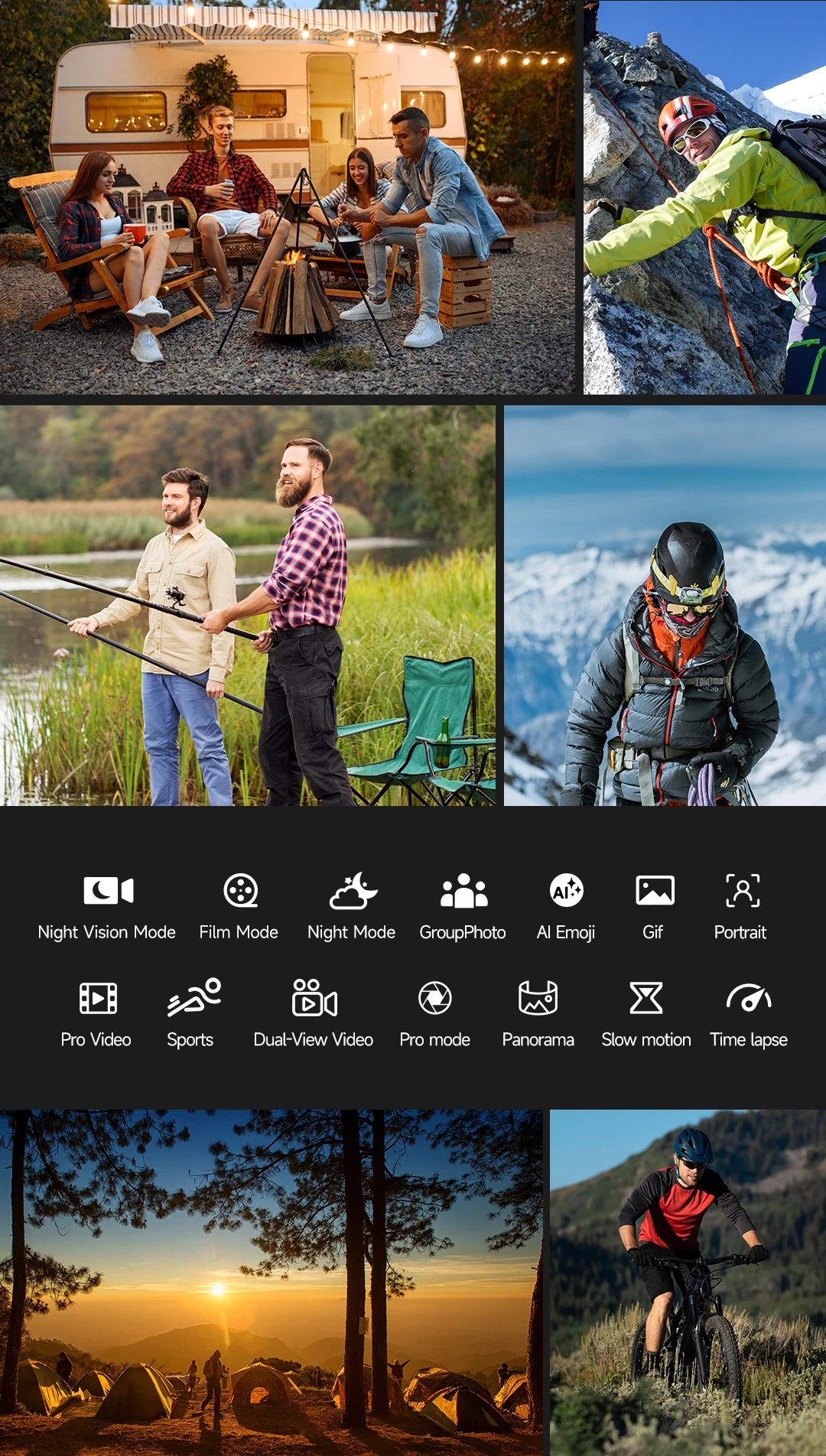 Ulefone Armor 34+ 25500mAh Rugged Phone 5G AI Smartphone Android 15 Up to 32GB+512GB 64MP Night Camera 6.95" 120Hz Display NFC