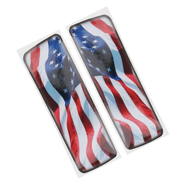 2pcs Motorcycle Side Box Decorative Cover Stickers Decoration Accessories for Touring Models 2014-2019