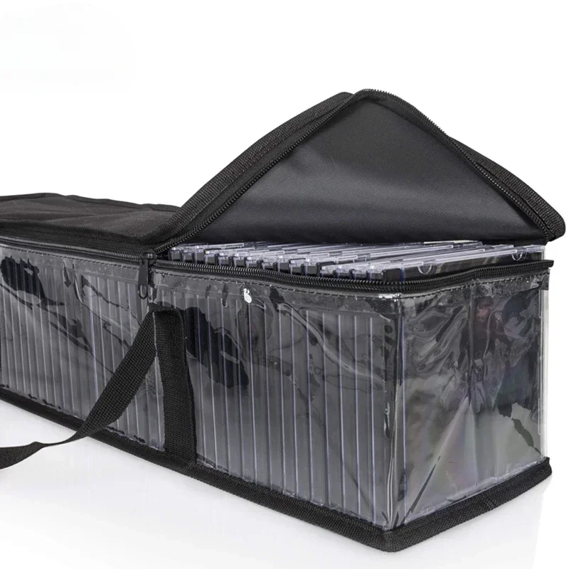 1pc Bag CD Storage Bag For Home DVD Storage Bag Media Organizer Bag DVD, CD, Blu-ray Disc, Movie Case, VHS Case, Video Game Disc