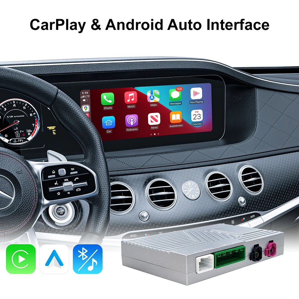 ベンツ,Android Auto,フルスクリーン,インターフェース,ng6.0,mbux,a,b