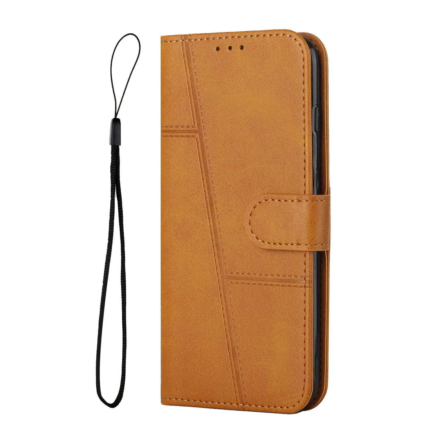 Leather Flip Card Holder Wallet Case