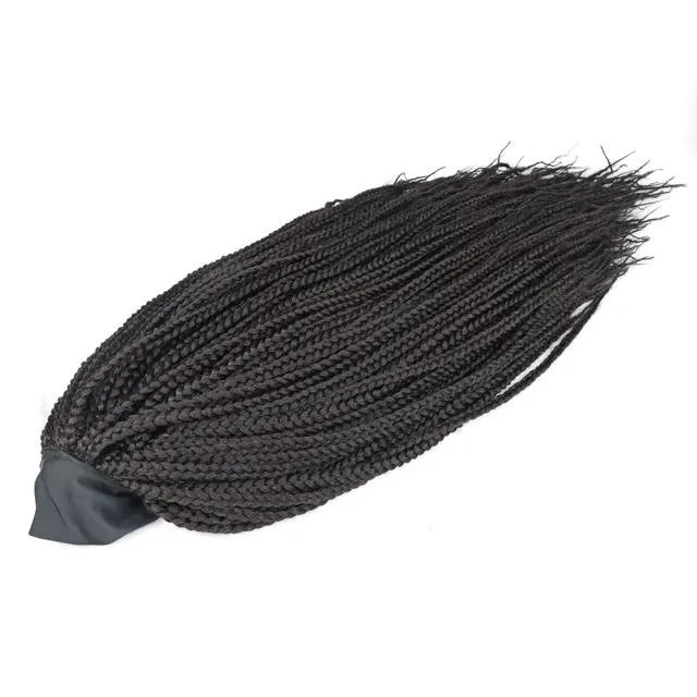 Synthetic Crochet Braid Hair Headband Wigs for Africa Black Women 20 30 Long Knotless 3s Box