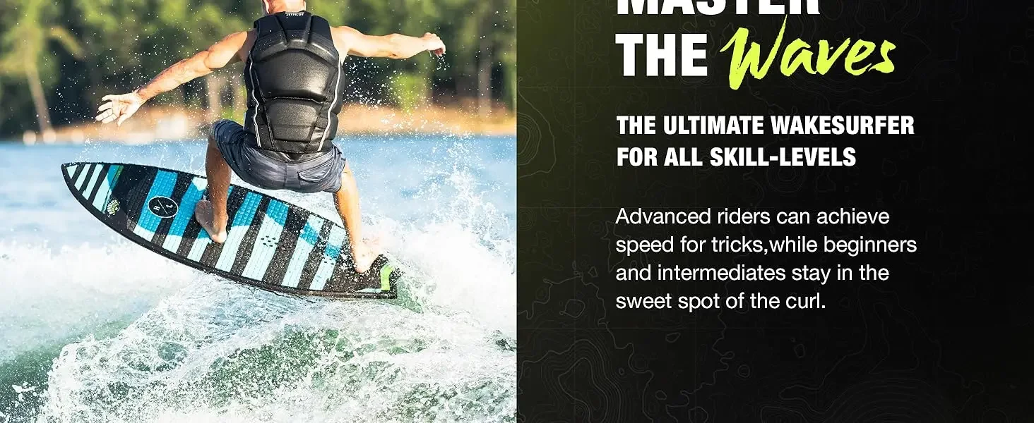 The ultimate wakesurfer for all skill-levels