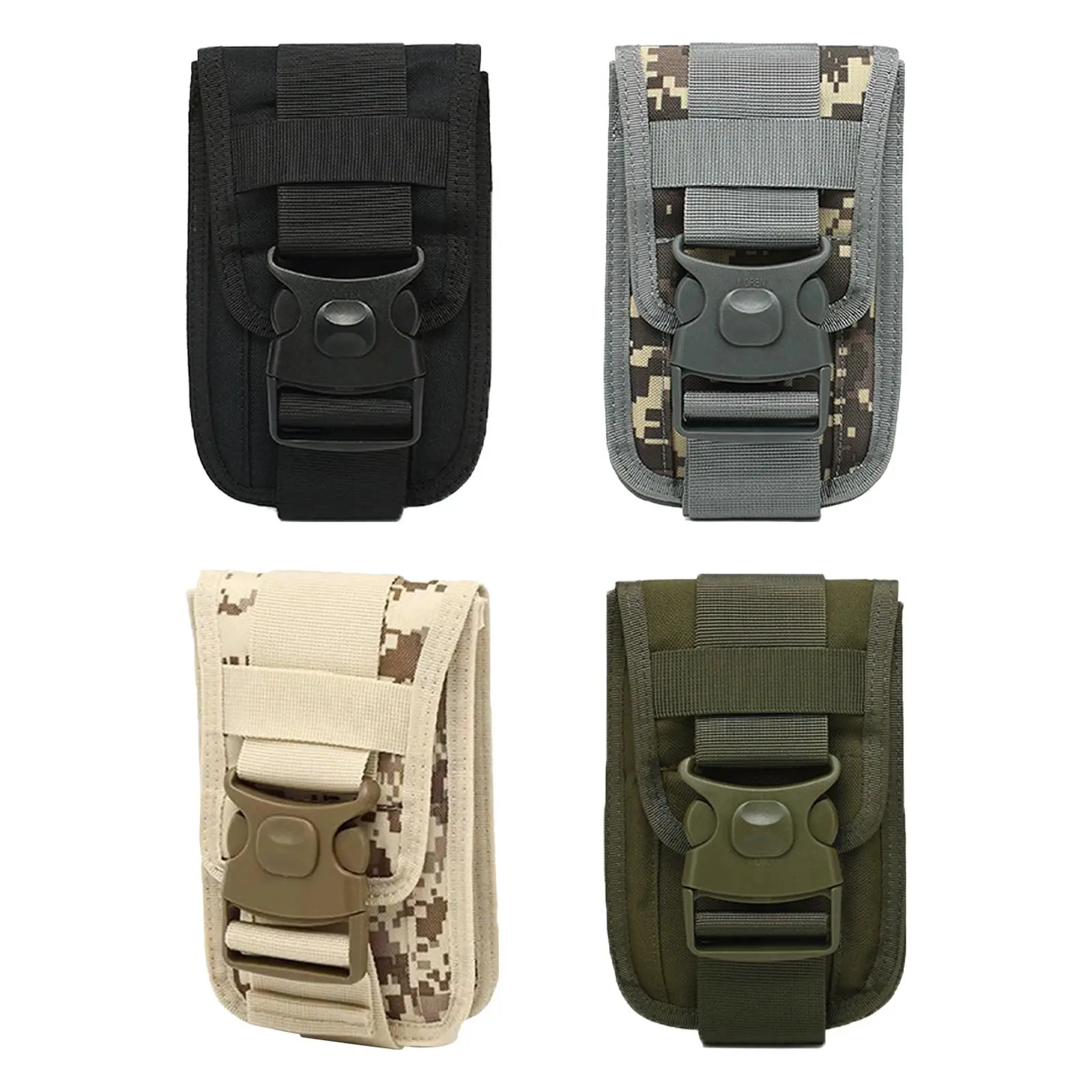

Molle Phone Pouch Double Capacity Case Cellphone Belt Holder for Camping Dog Walking Hiking Outdoor Backpacking