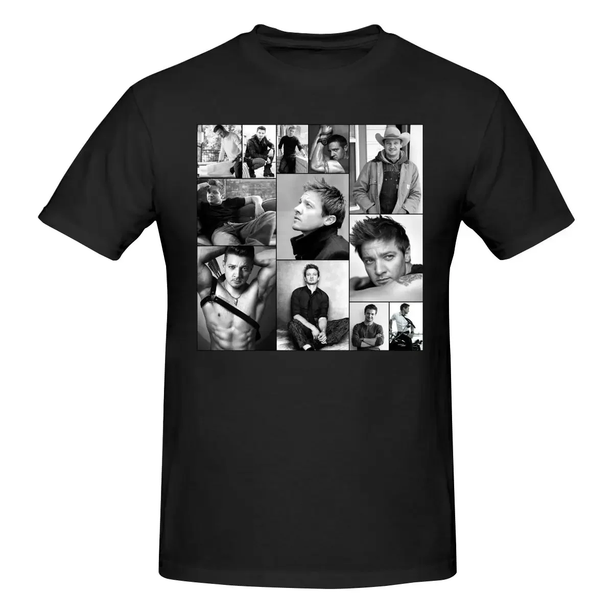 

Jeremy Renner Men's Classic Unisex Cotton T-Shirt for Men & Women, Classic Tee