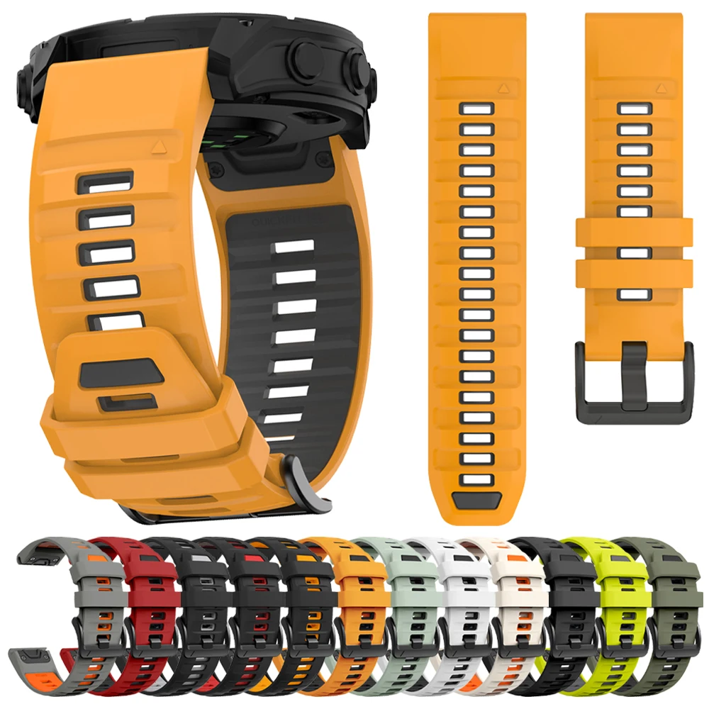 Quickfit Soft Sport Silicone Strap Bracelet - 22/26mm - Official Band