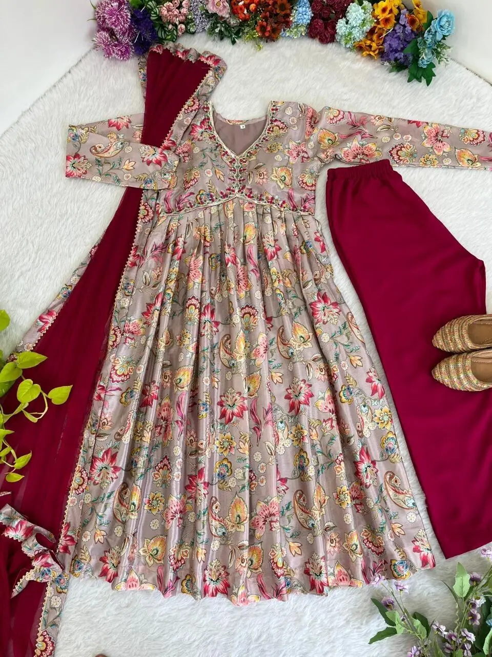 Salwar Party Pakistani Women Suit Wear Indian Kameez Wedding