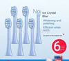 12 pieces brush heads Fits with FLYCO electric toothbrush head TH01 original quality FT7105/FT7106/FT7205 universal replacement 6