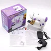 Household 202Mini Sewing Machines Handheld Sewing Machine with Light Cutter Foot Pedal Portable Night Light Sewing Machine Home 1