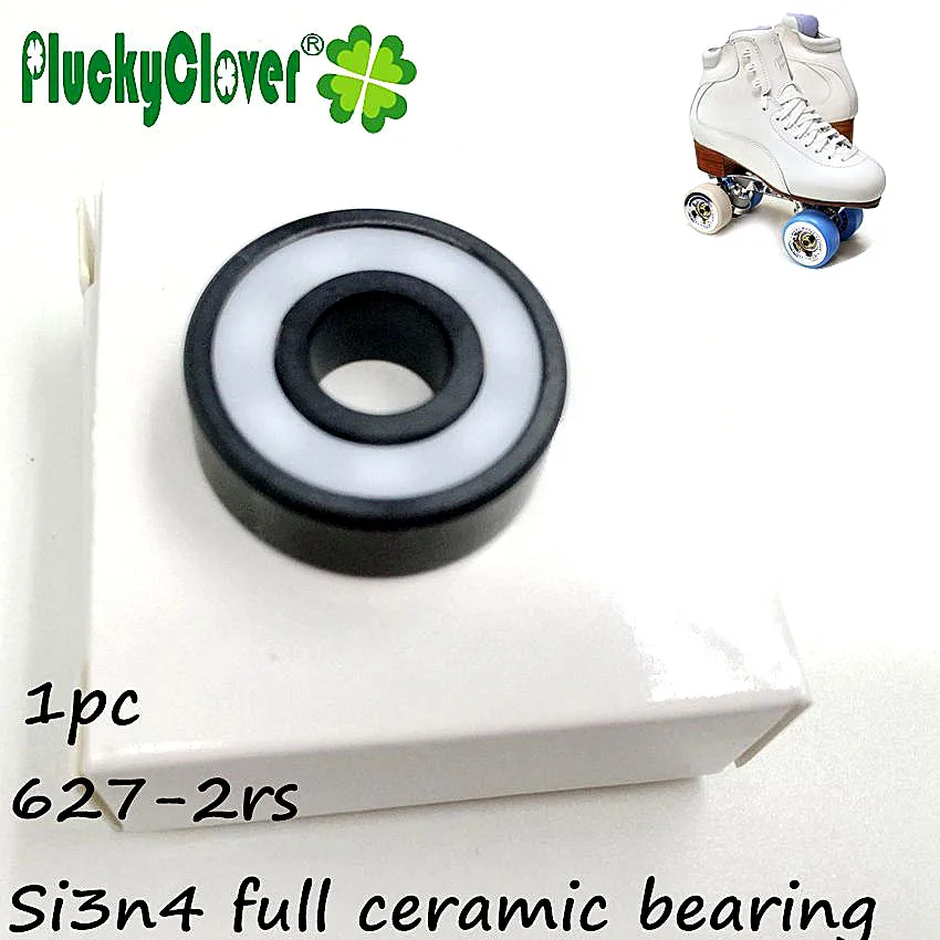627 Full Ceramic Bearing Double Seal Zro2 Si3n4 Quad Skate