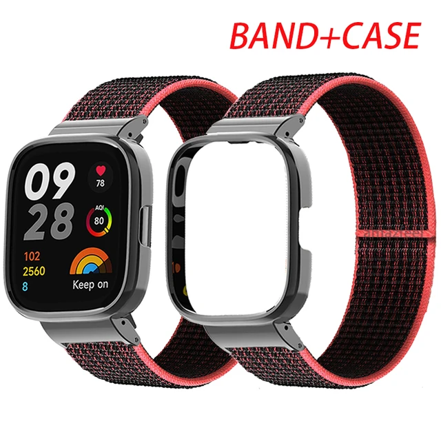 For Redmi Watch 3 Active Strap Nylon Loop Watch Band For Xiaomi Redmi Watch  3 Active Bracelet Wristband Correa Pulseira Accessor - AliExpress