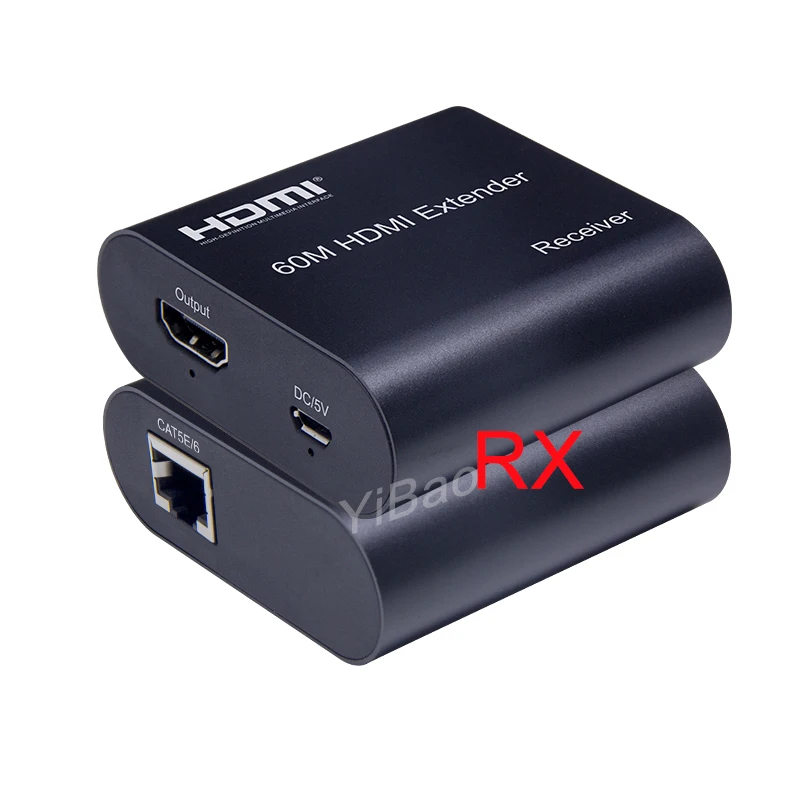 4K HDMI Extender 120M with Loop Audio Vs 1080p 60m Extender Over Single CAT5e/6