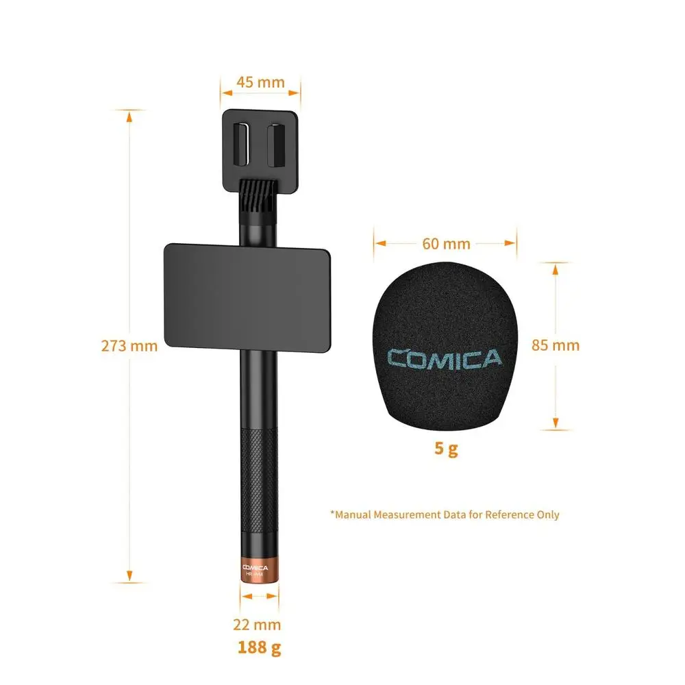 HR-WM Handheld Adapter for Wireless Microphone Detachable Adapter Suitable for I