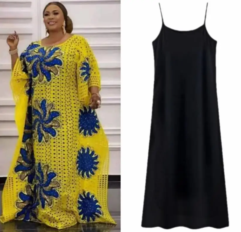 African Dresses For Women Dashiki Robe Africaine Femme Long Evening Long Dress Clothes Muslim Fashion Abaya Africa Clothing 2023