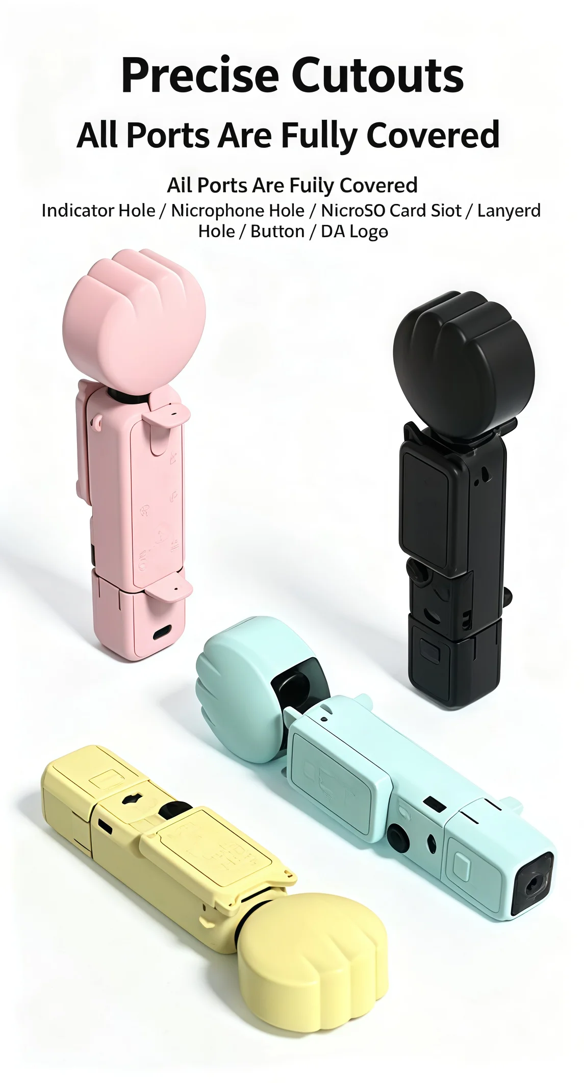 Silicone Protective Case for Compact Camera Body and Lens - Scratch-Resistant and Durable