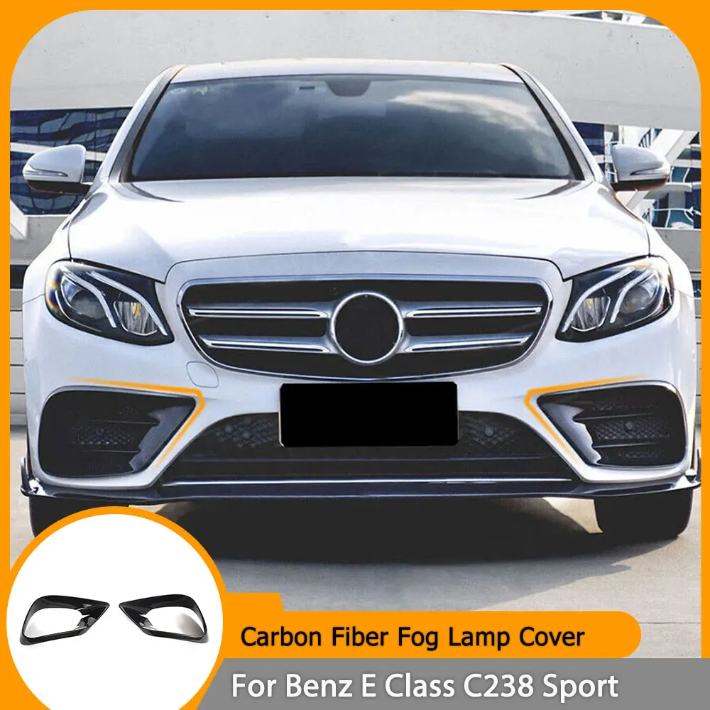 CALANDRE LOOK 63AMG POUR MERCEDES CLASSE E W213 A238 C238 NOIR- ALU - COMPATIBLE CAMERA 360