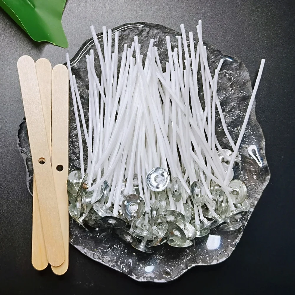53pcs Candle Wicks and Holders 5
