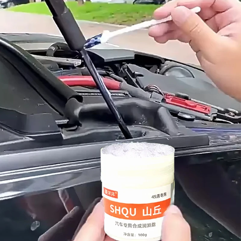 Car Lubricant Car Sunroof Track Lubricating Grease 100g Car Lubricant Oil Grease Mechanical Maintenance Door Abnormal Noise Antirust Oil