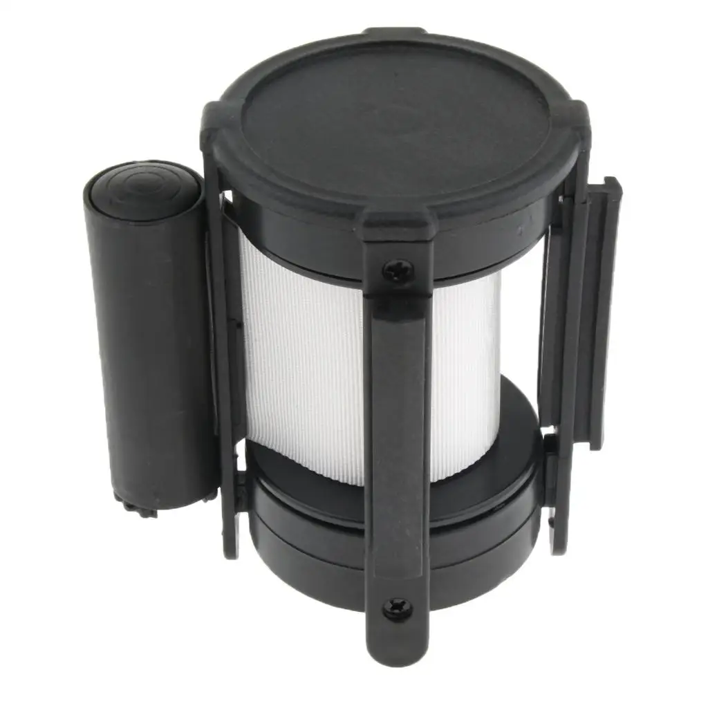 Ruban de balisage rétractable 2m - Lot de 1 - Barrière de file d'attente