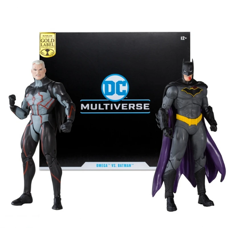 

[In Stock] Authentic Omega Reborn Batman Earth'S Last Knight 2 People Set Action Figures Model Toy Desktop Collection Gift
